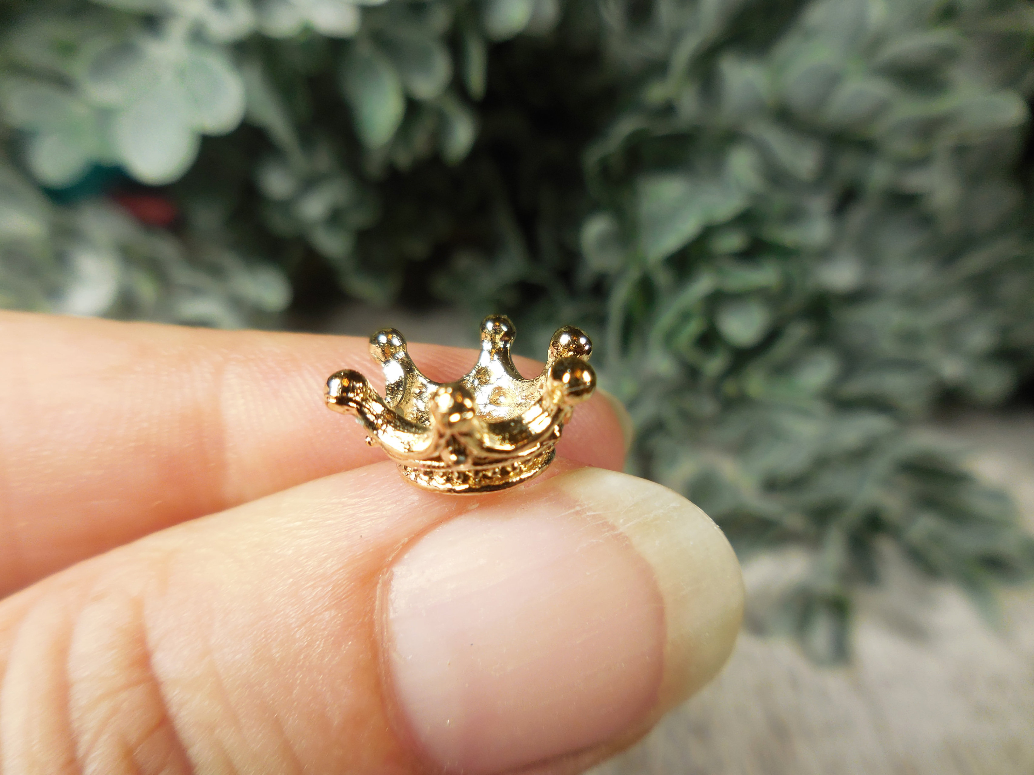 Dollhouse Miniature Gold Crown Metal,tiny Crown,miniature